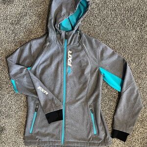 Women’s FXR Gray and Teal Jacket